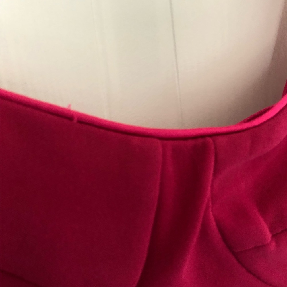 NWT Jonathan Simkhai Crepe Combo Mini Ruffle Dress - Picture 8 of 16